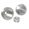 BBK 88-95 GM Truck 4.3 5.0 5.7 Underdrive Pulley Kit - Lightweight CNC Billet Aluminum (3pc) BBK