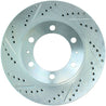 StopTech Select Sport 12-14 Toyota FJ Cruiser SportStop Slotted & Drilled Front Right Rotor Stoptech