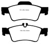 EBC 04-06 Mercedes-Benz CL500 5.0 Ultimax2 Rear Brake Pads EBC