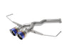 aFe Takeda 3in-2.5in 304 SS Axle-Back Exhaust w/Blue Flame Tip 19-20 Hyundai Veloster I4-1.6L(t) aFe