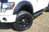 Lund 09-14 Ford F-150 (Excl Raptor) RX-Rivet Style Smooth Elite Series Fender Flares - Black (4 Pc.) LUND
