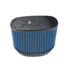 Injen NanoWeb Dry Air Filter 6.70x4.54 Oval neck/ 7.69 x 5.68 Base/ 7.25 Tall w/Barb Fit - 70 Pleat Injen