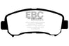EBC 08-09 Nissan Rogue 2.5 Greenstuff Front Brake Pads EBC