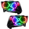 Oracle 11-13 Jeep Grand Cherokee SMD HL (Non-HID) - Chrome - ColorSHIFT w/ 2.0 Controller ORACLE Lighting