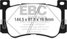 EBC 2017+ Genesis G90 5.0L Redstuff Front Brake Pads EBC