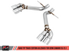 AWE Tuning 16-19 Chevrolet Camaro SS Axle-back Exhaust - Track Edition (Quad Chrome Silver Tips) AWE Tuning