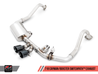 AWE Tuning Porsche 718 Boxster / Cayman SwitchPath Exhaust (PSE Only) - Diamond Black Tips AWE Tuning