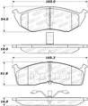 StopTech Street Select Brake Pads Stoptech