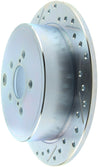 StopTech Select Sport 09-13 Subaru Forester Slotted and Drilled Right Rear Rotor Stoptech