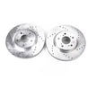 Power Stop 05-12 Acura RL Front Evolution Drilled & Slotted Rotors - Pair PowerStop