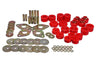 Energy Suspension 00-02 Toyota 4-Runner 2WD/4WD Red Body Mount Bushing Set Energy Suspension