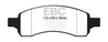 EBC 09-17 Chevy Traverse Ultimax2 Rear Brake Pads EBC