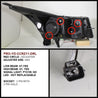 Spyder Chevy Cruze 11-14 Projector Headlights LED Halo -DRL Blk High H1 Low H7 PRO-YD-CCRZ11-DRL-BK SPYDER