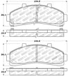 StopTech Sport Brake Pads w/Shims and Hardware - Front Stoptech