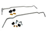 Whiteline 18-19 Kia Stinger (Incl. GT/GT1/GT2/Premium) Front & Rear Sway Bar Kit (Sway Bars ONLY) Whiteline