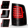 ANZO 2009-2018 Dodge Ram 1500 LED Taillight Plank Style Black w/Smoke Lens ANZO