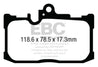 EBC 13+ Lexus GS350 3.5 F-Sport RWD Redstuff Front Brake Pads EBC