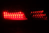 ANZO 2007-2009 Toyota Camry LED Taillights Black ANZO