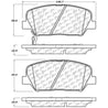 StopTech 11-15 Kia Optima Street Street Touring Front Brake Pads Stoptech