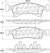 StopTech Street Select Brake Pads - Rear Stoptech