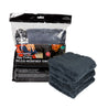 Chemical Guys Ultra Edgeless Microfiber Towel - 16in x 16in - Black - 3 Pack Chemical Guys