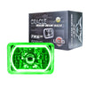 Oracle Pre-Installed Lights 7x6 IN. Sealed Beam - Green Halo ORACLE Lighting