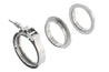 Borla Universal 3in Stainless Steel 3pc V-Band Clamp w/ Male and Female Flanges Borla