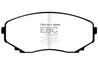 EBC 00-02 Mazda MPV 2.5 Greenstuff Front Brake Pads EBC