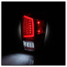 xTune 16-18 Toyota Tacoma Light Bar LED Tail Lights - Chrome (ALT-JH-TTA16-LBLED-C) SPYDER