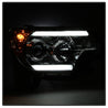 Spyder Toyota Tacoma 12-16 Projector Headlights Light Bar DRL Chrome PRO-YD-TT12-LBDRL-C SPYDER