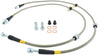 StopTech 08-10 EVO X AWD Stainless Steel Front Brake Lines Stoptech