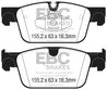 EBC 2017+ Volvo S90 2.0L Turbo Ultimax2 Front Brake Pads EBC