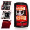 ANZO 2000-2006 Chevrolet Tahoe LED Tail Lights w/ Clear Lens Black Housing ANZO