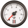 Autometer Stack 52mm 0-7 Bar M10 Male Pro Stepper Motor Fuel Pressure Gauge - White AutoMeter