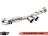 AWE Tuning Porsche 991 GT3 / RS SwitchPath Exhaust - Chrome Silver Tips AWE Tuning