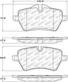 StopTech Street Select Brake Pads - Front Stoptech