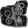 ANZO 2003-2007 Cadillac Cts Projector Headlights w/ Halo Black (CCFL) ANZO