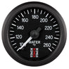Autometer Stack 52mm 100-260 Deg F 1/8in NPTF Male Pro Stepper Motor Water Temp Gauge - Black AutoMeter