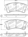 StopTech Street Touring Brake Pads Stoptech