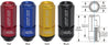 Project Kics Leggdura Racing Shell Type Lug Nut 53mm Open-End Look 16 Pcs + 4 Locks 12X1.5 Gold Project Kics