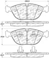 StopTech Performance Brake Pads Stoptech