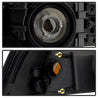 Xtune Ford MUStang 99-04 OEM Amber Headlights Black Smoked HD-JH-FM99-AM-BSM SPYDER