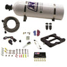 Nitrous Express Q-Jet/Holley Spread Bore Hitman Plus Nitrous Kit (50-200HP) w/15lb Bottle Nitrous Express