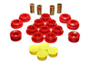 Energy Suspension 02-04 Acura RSX (includes Type S) Red Rear Control Arm Bushing Set Energy Suspension