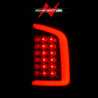 ANZO 2002-2006 Dodge  Ram 1500 LED Tail Lights w/ Light Bar Black Housing Clear Lens ANZO