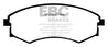 EBC 92-95 Hyundai Elantra 1.6 Yellowstuff Front Brake Pads EBC