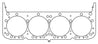 Cometic Chevy Small Block 4.125 inch Bore .036 inch MLS Headgasket (w/All Steam Holes) Cometic Gasket