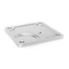 BuiltRight Industries 2020 Jeep Gladiator Bed Plug Plate Cover (Alum) - Silver BuiltRight Industries