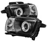 Spyder Chevy Camaro 10-13 Projector Headlights Dual Halo LED Halo Blk High/ PRO-YD-CCAM2010-HL-BK SPYDER