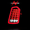 ANZO 11-14 Chrysler 300 LED Taillights Black w/ Sequential ANZO